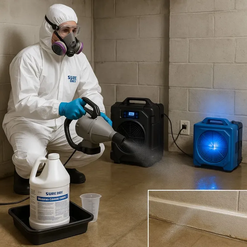 Sanitization and Odor Removal process in Raymond, MS